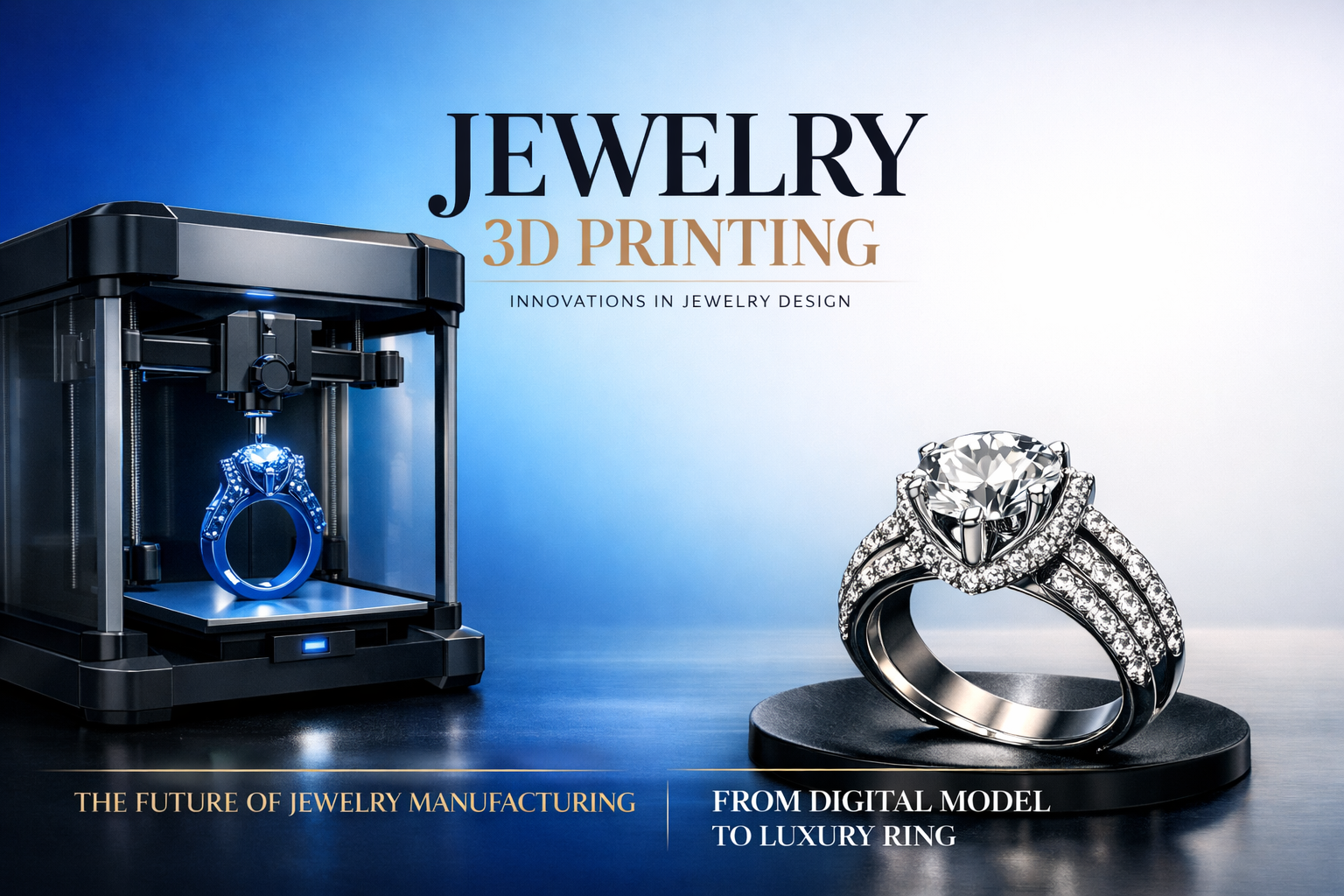 From Digital to Dazzling: The Ultimate Guide to 3D Printing in Jewelry