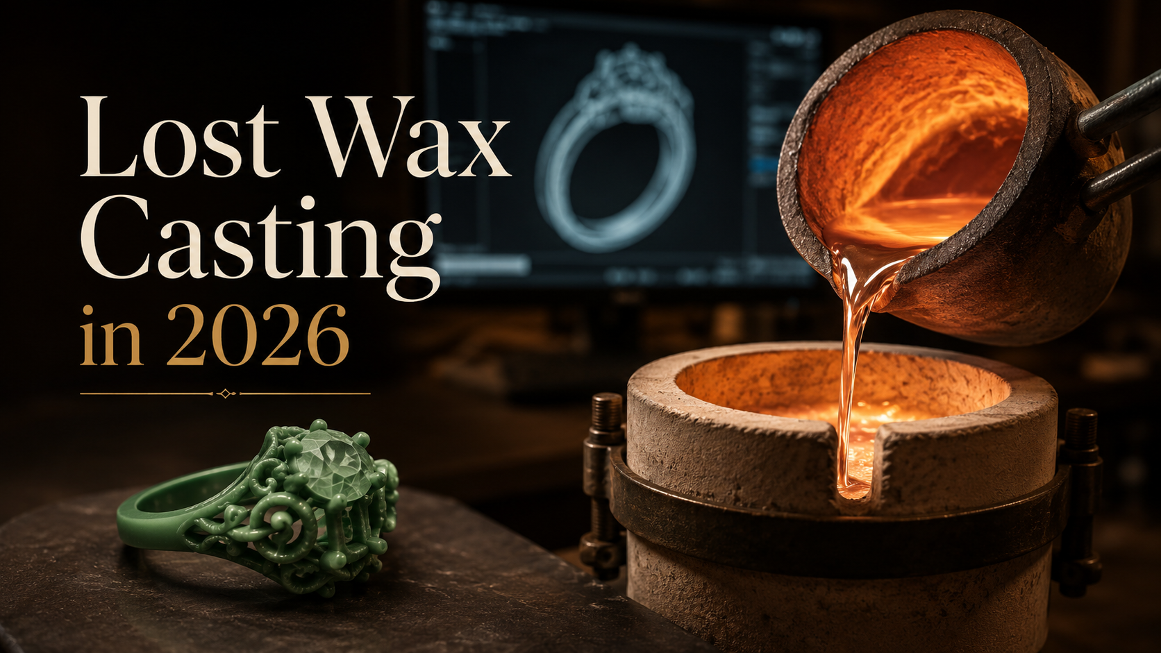 Lost Wax Casting in 2026: Wax 3D Printers, Smart Casting Machines, and the New Rules of Jewelry Manufacturing