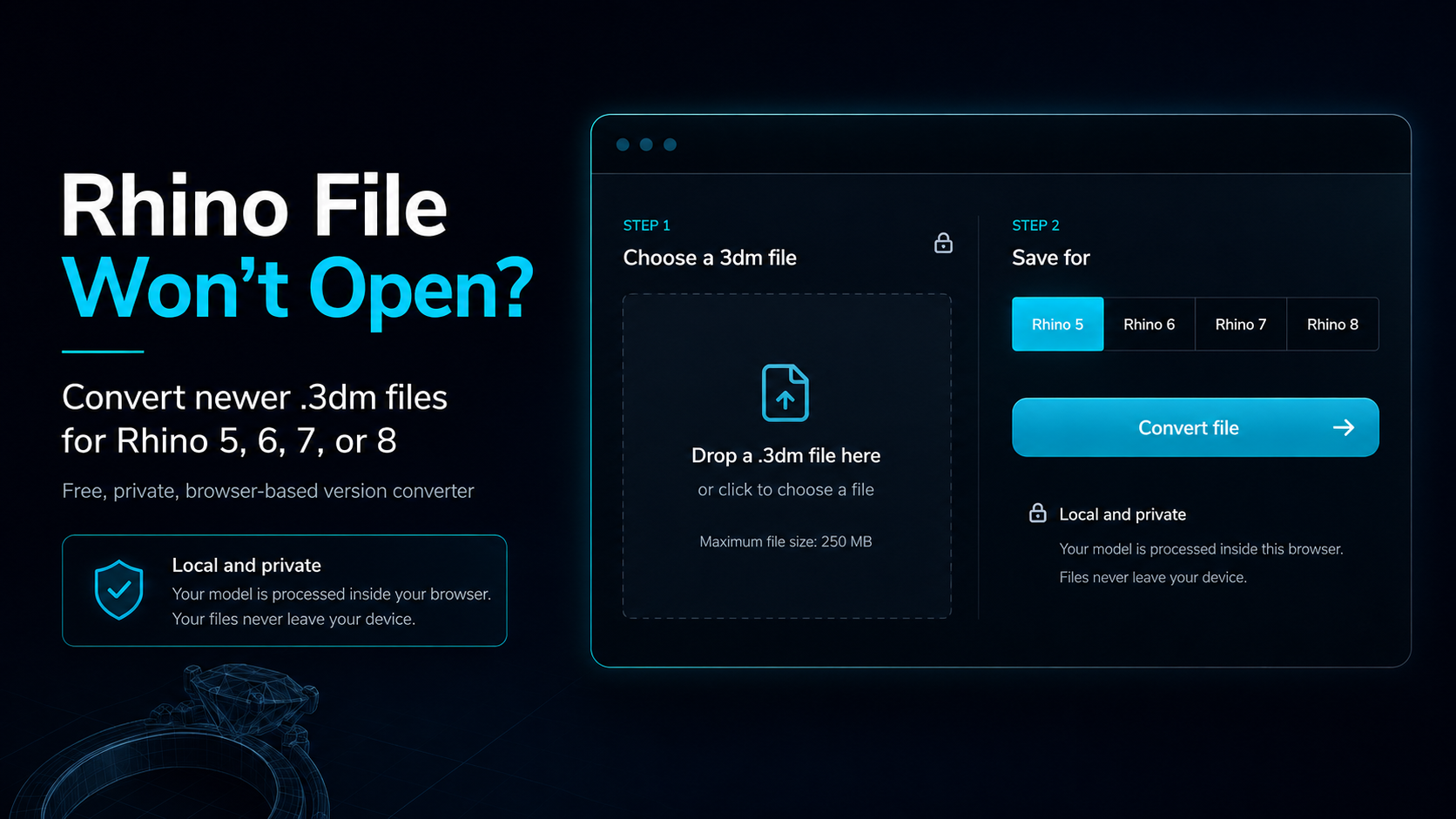 Why Your 3DM File Won’t Open: The Rhino Version Conflict and How to Fix It